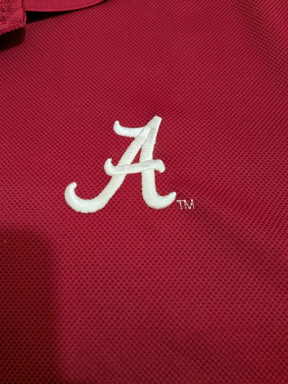 Columbia Men's Alabama Crimson Tide Red Polo